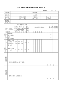 质量表格打印