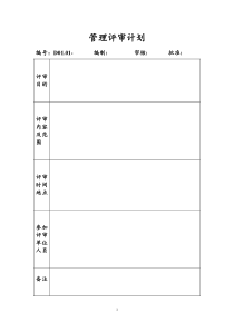 质量记录表卡