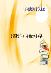 七年级数学下册(人教版)作业课件：第七章 专题课堂(三) 平面直角坐标系