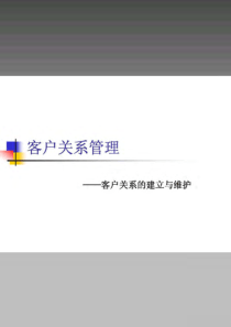 精品课件：客户关系管理-经典案例分析-完整版474页ppt