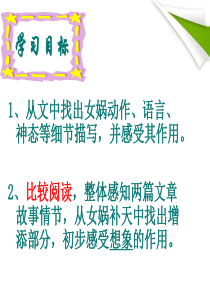 七年级语文上册 女娲造人1合 揉团 掘起 捏泥课件 人教新课标版