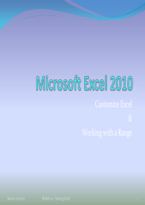 英文版-Microsoft-Excel-2010-教程