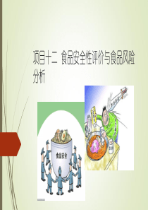 第十二章食品安全性评价与食品风险分析