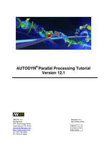 AUTODYN并行计算手册