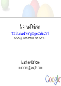 NativeDriver_Taobao_Presentation