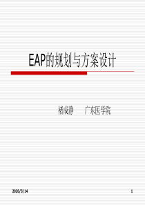 5-EAP的规划与方案设计