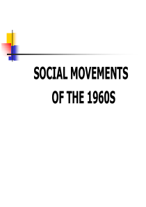 美国文化课件13. Am-social movements in the 1960s