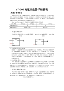 s7-200高速计数器详细解说