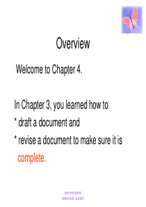 实用商务英语写作chapter 4