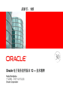 Oracle 电子商务套件版本12 ― 技术精粹