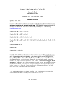 VerilogHDL高级数字设计课后答案Michael-D.Ciletti