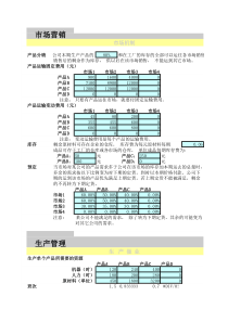 企业竞争模拟9级难度单期模型第十一期