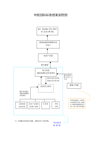 申报国际标准提案流程图