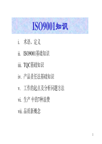 ISO9001知识(1)