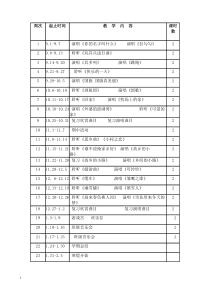 2016―2017年最新人音版一年级上册小学音乐教案全套