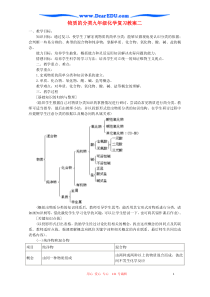 物质的分类九年级化学复习教案二-新课标-人教版