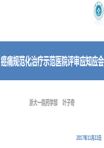 癌痛规范化治疗示范医院应知应会(药学版)