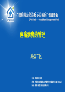 癌痛规范化治疗示范病房标准-20110921