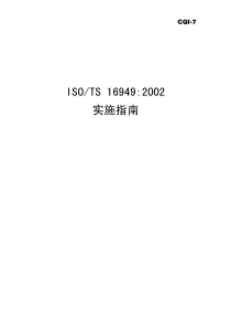 ISOTS169492002实施指南(1)