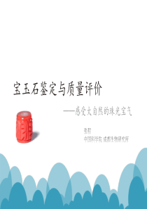 宝玉石鉴定与质量评价