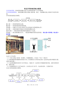 常见开环控制系统方框图