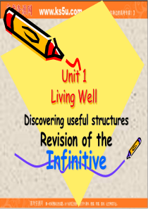 英语：unit1《Living Well》课件-Grammar(新人教选修7)