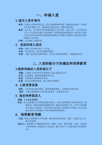 中国共产党发展党员工作流程图