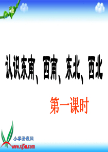 《认识东南、西南、东北、西北》PPT课件