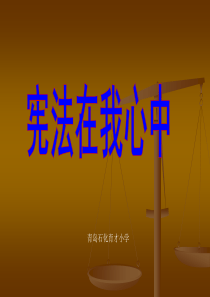 《宪法在我心中》课件