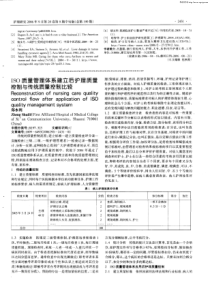 ISO质量管理体系建立后护理质量控制与传统质量控制比较