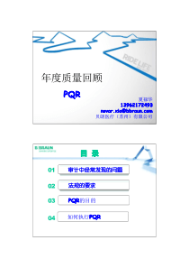 年度质量回顾