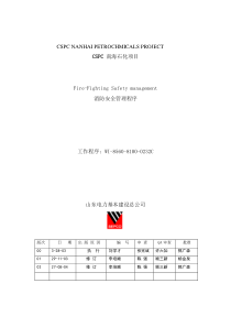 WI-8560-8100-0232C Rev.02 消防安全去、管理程序