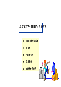 LG质量改善--100PPM推进体系(1)