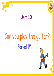 2013人教版七年级英语下Unit 1 Can you play the guitar  secti