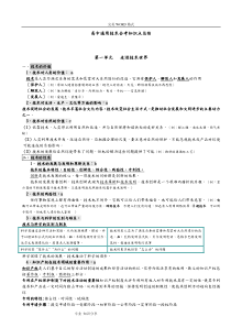 2018年高中通用技术会考知识点总结