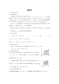 高考积分-导数知识点精华总结