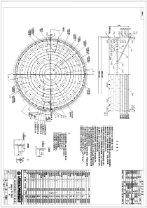 十万立方外浮顶油罐设计--总图