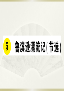 2020部编版小学语文六年级下册《鲁滨逊漂流记（节选）》预习课件