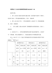 肉类加工工业水污染物排放标准GB13457