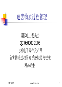 QC080000培训教材