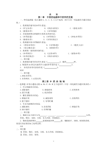 中药学习题201409