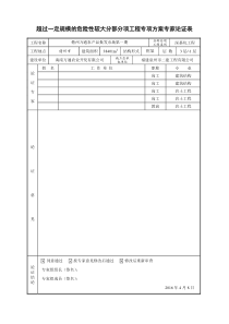 深基坑施工方案专家论证表