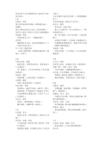 高考300文言实词整理(答案)