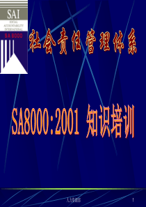 SA8000培训资料