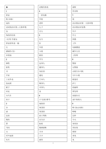 新概念英语1-4册单词表打印版