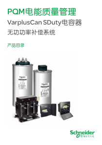 施耐德PQM电能质量管理-VarplusCanSDuty电容器-无功功