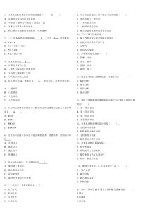 XXXX新疆特钢信息技术考试题库最全