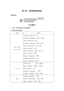 第三讲-词性转换(构词法)