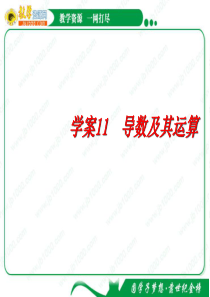 2011年高考数学一轮精品复习课件：第2章《函数与导数》――导数及其运算