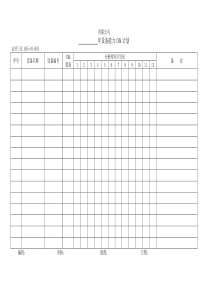 TS16949体系年设备能力CMke报告